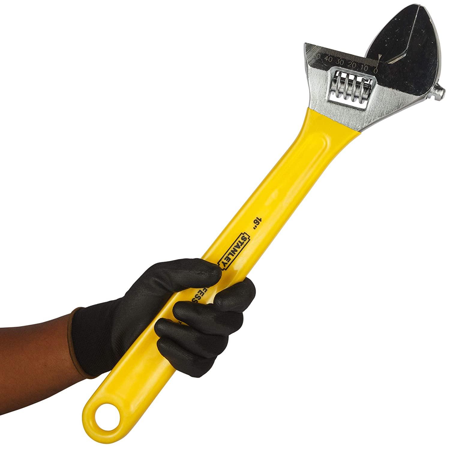 MỎ LẾT CÁN VÀNG BỌC NHỰA 450MM, 600MM STANLEY 87-796-S , 97-797-S - HÀNG CHÍNH HÃNG