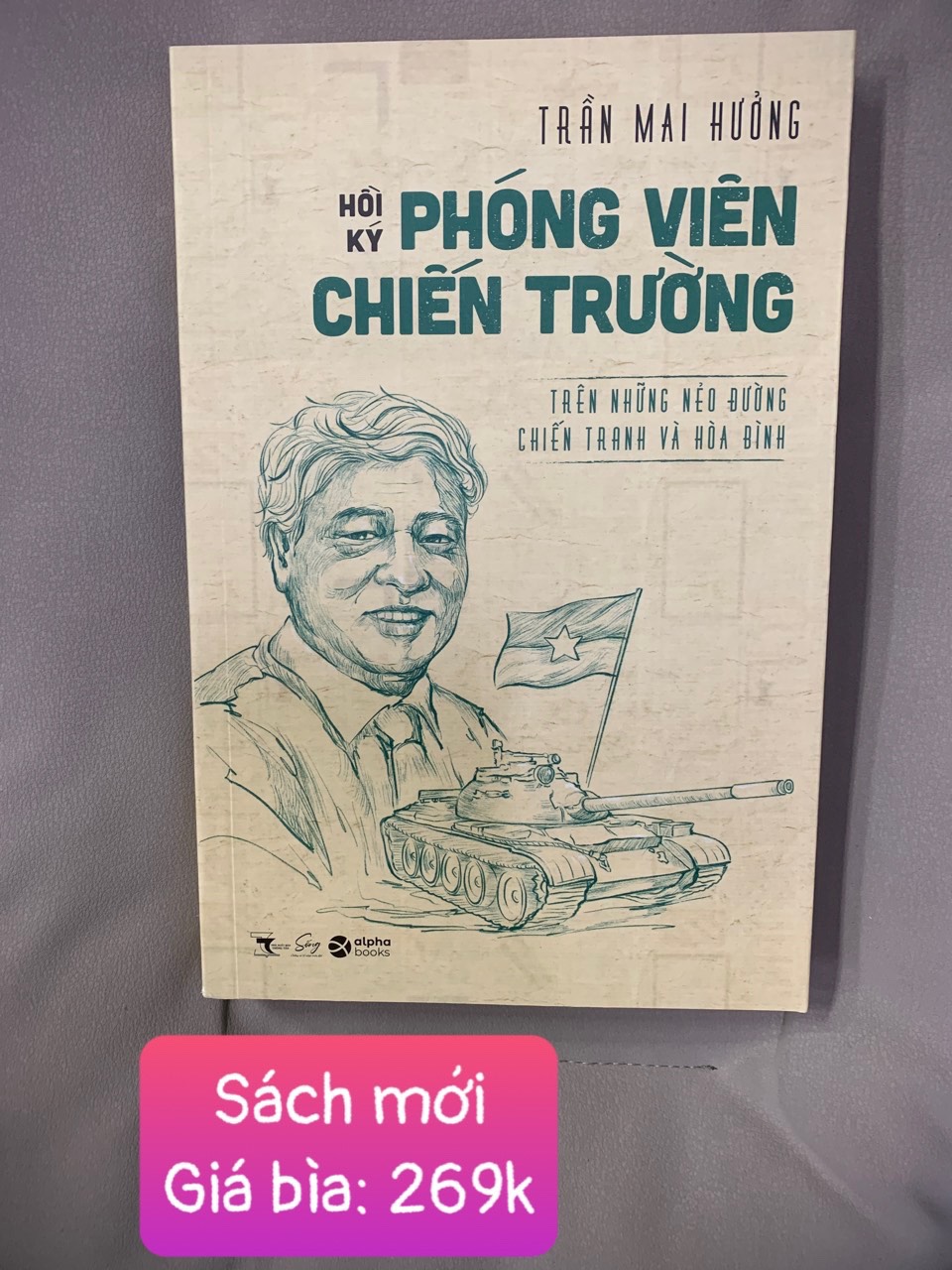 HỒI KÝ PHÓNG VIÊN CHIẾN TRƯỜNG (Trên Những Nẻo Đường Chiến Tranh Và Hòa Bình) - Trần Mai Hưởng - (bìa mềm)