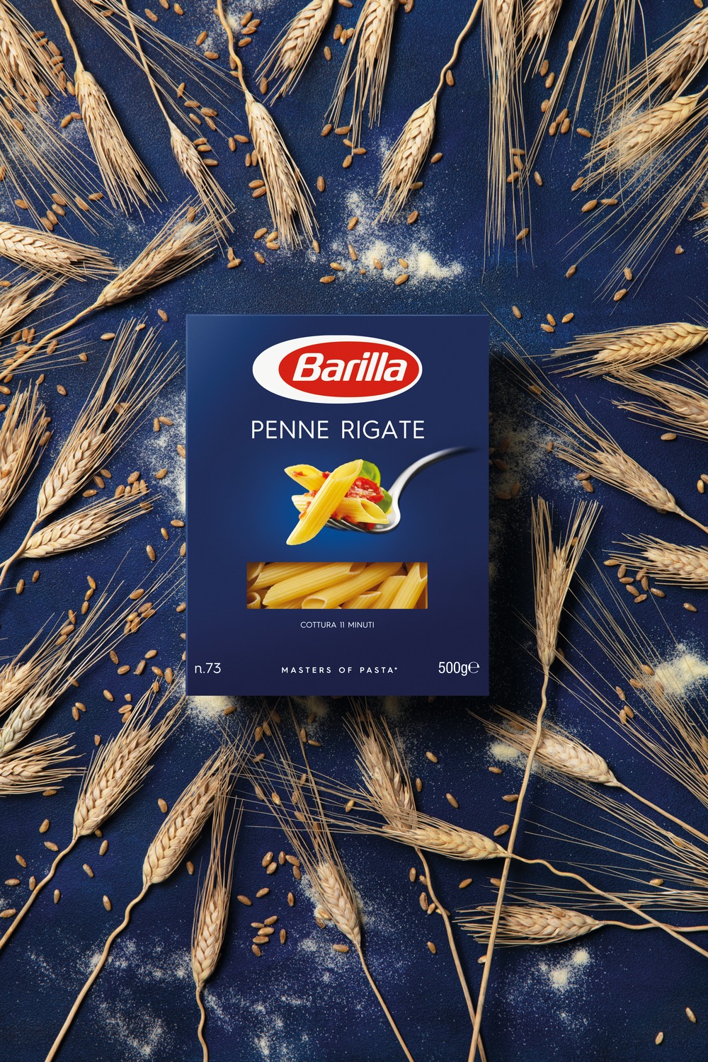 Nui hình ống tre Penne Barilla 500g