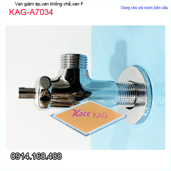 Van F giảm áp-lực-nước KAG-A7034, van khống chế vít vặn điều chính nước mạnh yếu trong nhà cao tầng chung cư bảo vệ thiết bị