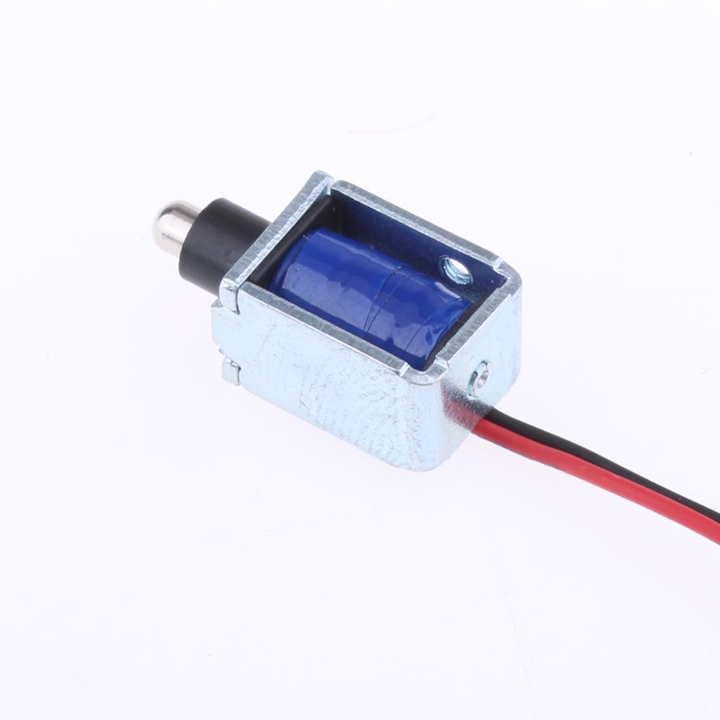 DC12V 0.42A Mini Small Electric Bolt  Solenoid Lock Push-Pull Cabinet