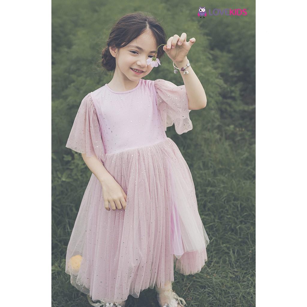 Váy công chúa hồng nhạt GMG21DR00901 - Lovekids