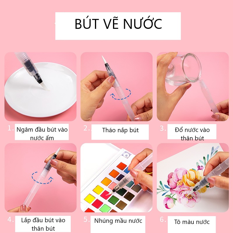 Bút/cọ vẽ nước