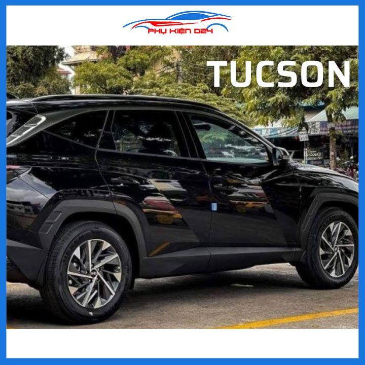 Vè che mưa cho xe ô tô Tucson 2022-2023 vè đen bảo vệ trang trí xe