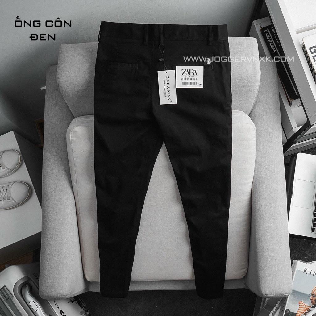 Quần Ống Côn, Quần Kaki Nam Nữ Ôm Dáng - Kaki Cao Cấp Za.r