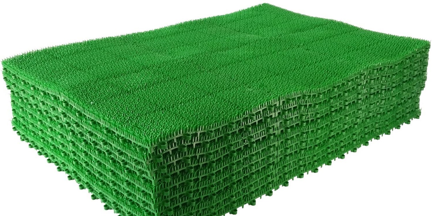Phụ Kiện Tiểu Cảnh- 1 miếng thảm cỏ nhân tạo 30cmx30cm Made in Jpan
