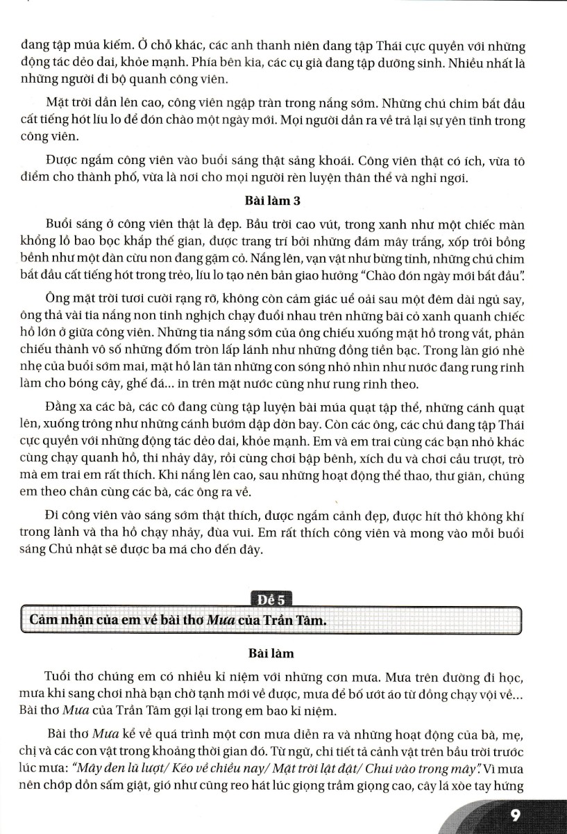 Những Bài Làm Văn Mẫu Lớp 3 - Tập 2 Kết Nối