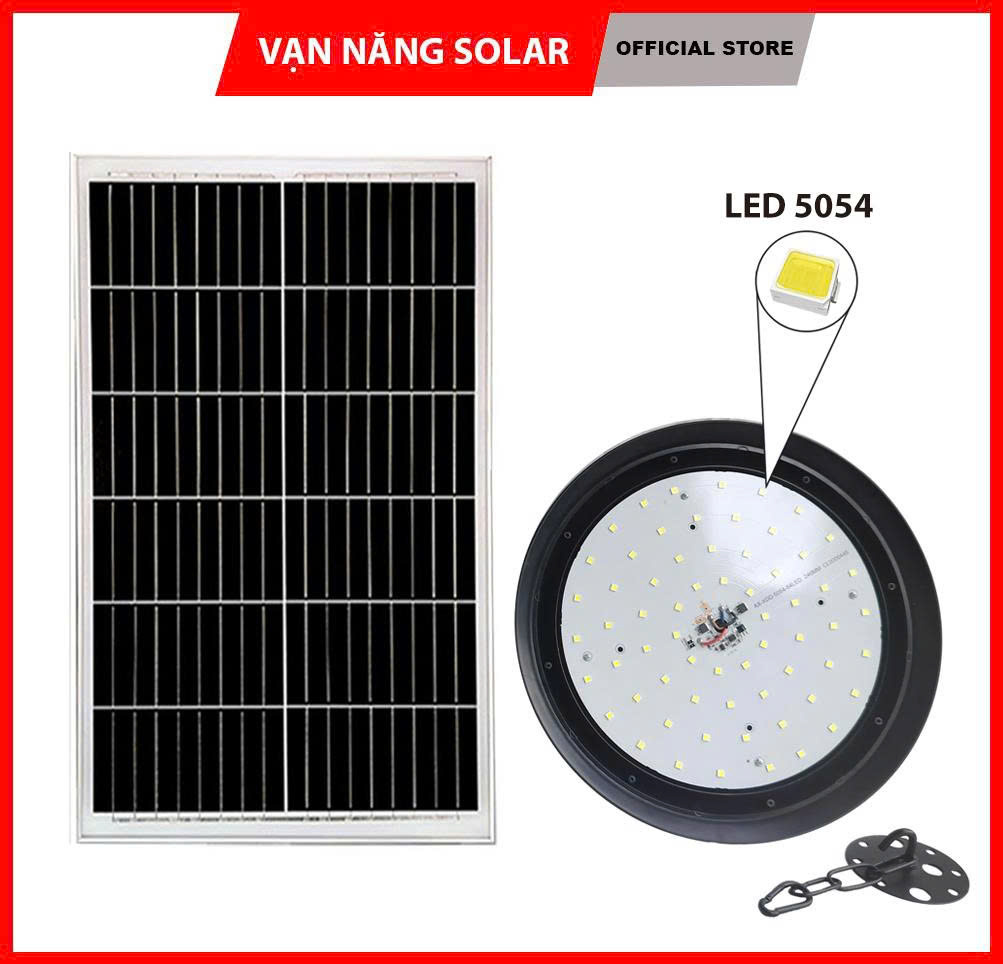Đèn Thả Trần Năng Lượng Mặt Trời VẠN NĂNG SOLAR 200w LED MẮT NGỌC 5054