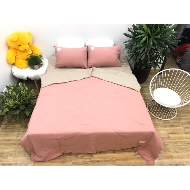 Set Cotton Tici Chăn Trần Sẵn Hàng Nhập Khẩu Cao Cấp 4 Món