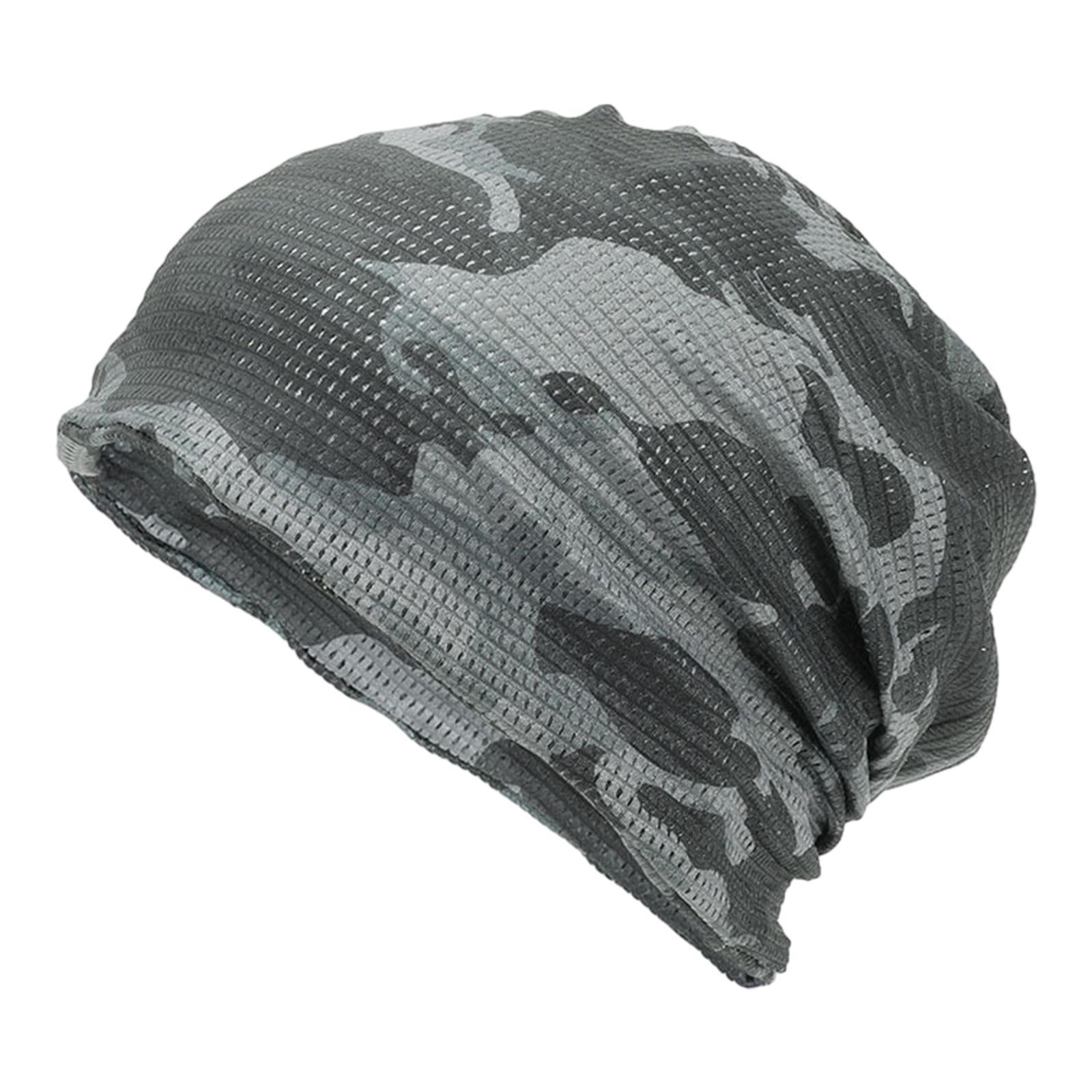 Beanie Caps Sleep Cap Breathable Fashion Stretch Hat Skullcap Skull Hats Slouchy Beanie Summer for Camping Hiking Walking Women Men Skiing
