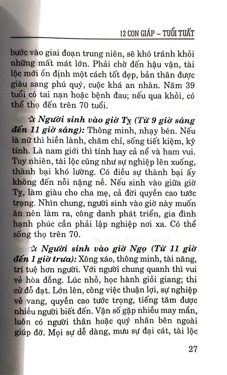 Tính Cách Và Tài Vận Tuổi Tuất