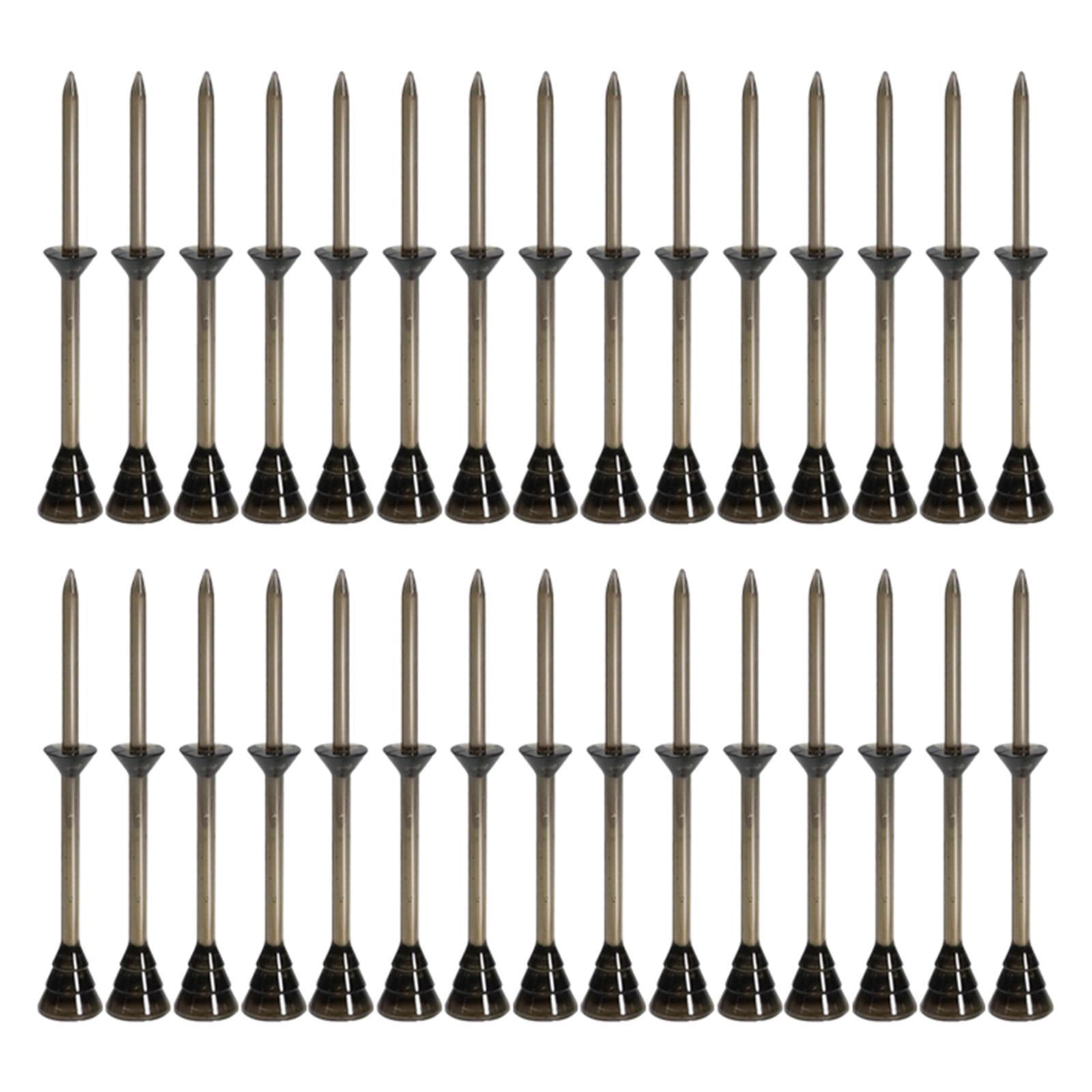 30x Golf Tees Big Cup Training Practice Beginner 83mm Golfing Accessory Ball Nail Holder
