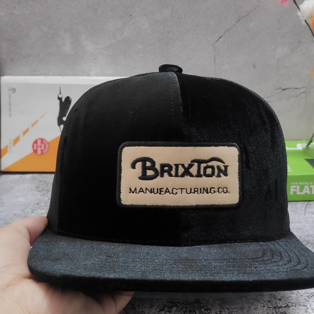 Mũ Snapback Thời Trang Brixton chất nhung 2021