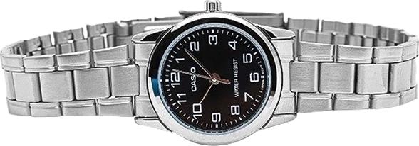 Đồng Hồ Nữ Dây Thép Casio LTP-V001D-1BUDF (31mm) - Bạc