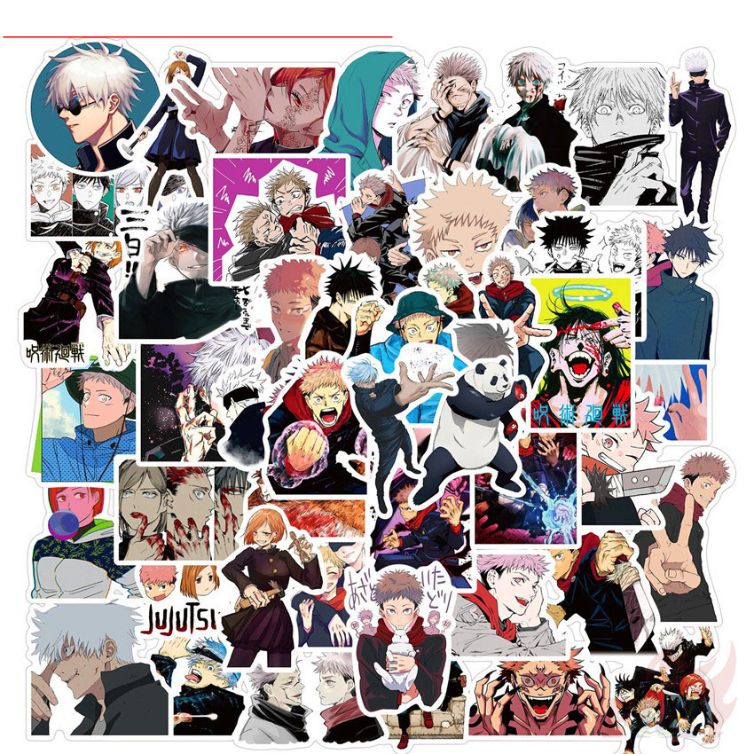 Set 60 Sticker Jujutsu Kaisen