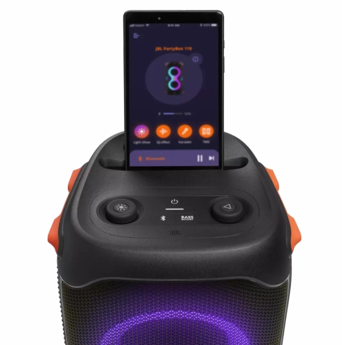 Loa Bluetooth JBL Partybox 110 (Công Suất 160W, Pin 12h) - Hàng Chính Hãng PGI