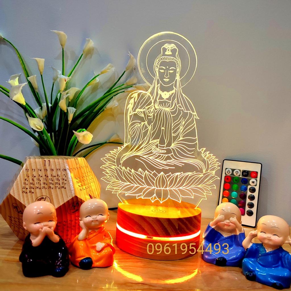 Đèn ngủ, đèn để bàn Phật giáo cầu may mắn