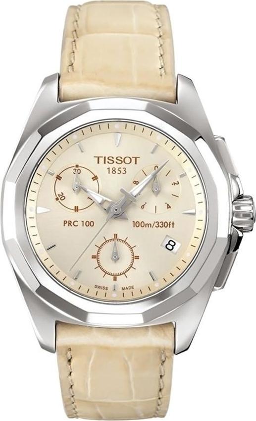 Đồng Hồ Nữ Dây Da Tissot PRC 100 Lady T008.217.16.261.00 (21.3 x 23 mm)