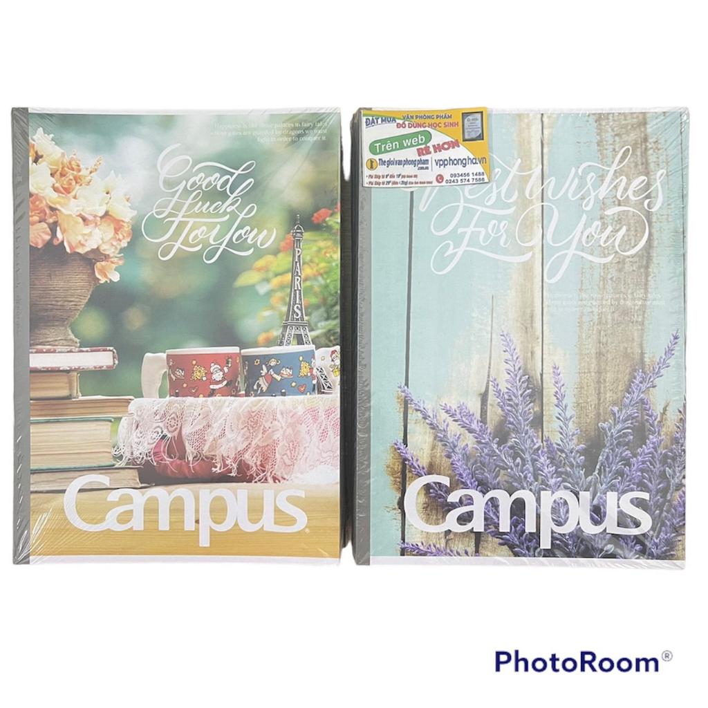 Lốc 5 Vở Campus VINTAGE 120 trang dòng kẻ ngang