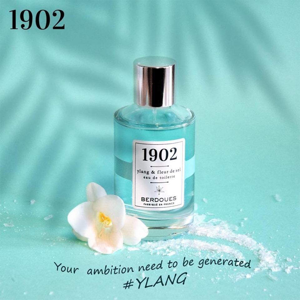 Nước Hoa Berdoues 1902 Eau de Toilette Ylang &amp; Fleur de Sel 100ml + Tặng Kèm 1 Sữa Tắm Berdoues 1902 Shower 50ml