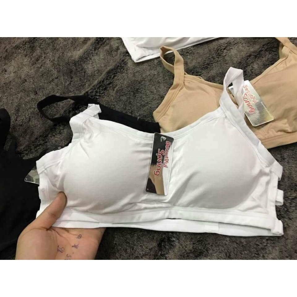  Áo Bra 3 Dây Có Miếng Đệm Ngực Freesize lọai 1- Bra 3 dây