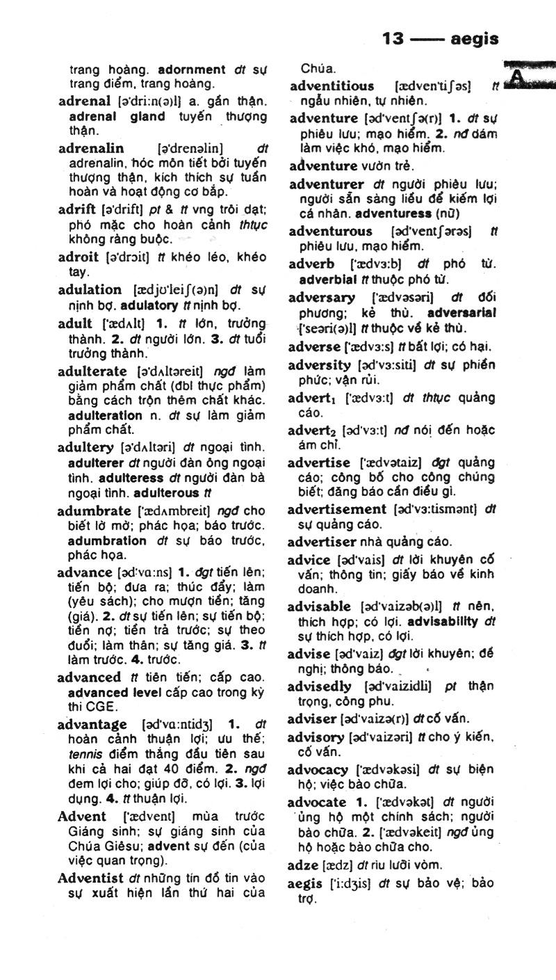 Từ Điển Anh - Việt (287.000 Từ)