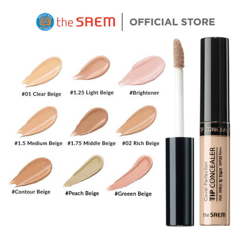 Kem che khuyết điểm The Saem Cover Perfection Tip Concealer (6.5g)