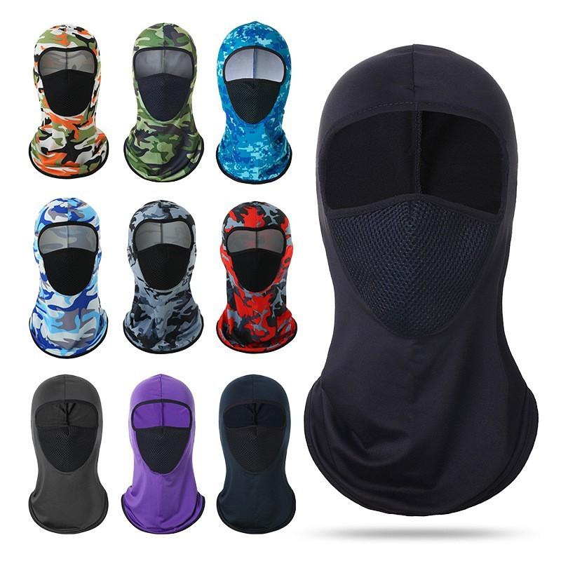 Khăn Trùm Đầu Điều Hòa Thoáng Khí Ninja X2 - Vải Mát Thấm Mồ Hôi, Co Dãn Thoáng Khí - Chống Nắng, Chống Tia Uv