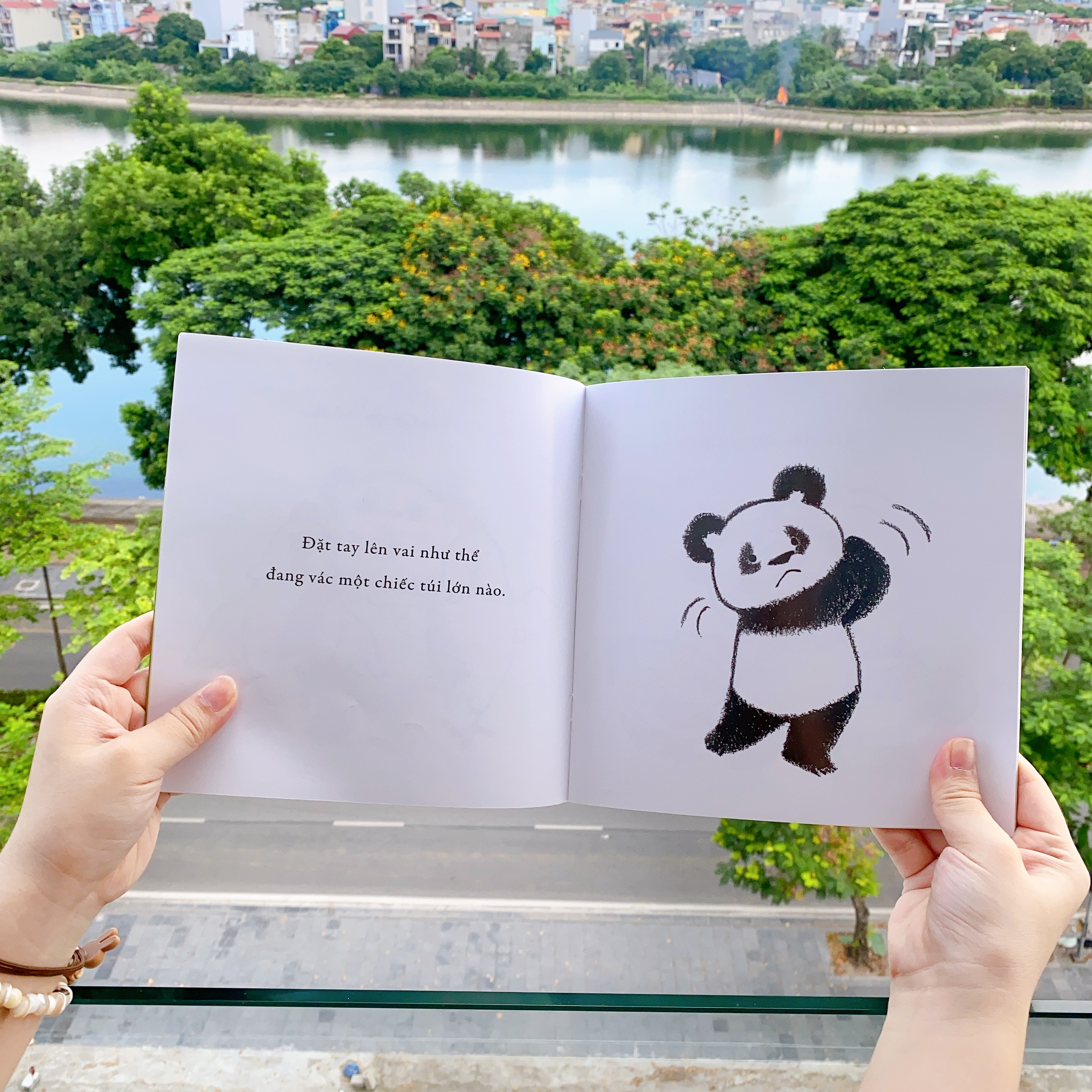 Hình ảnh Ehon - Làm quen với sách cho bé 0-2 tuổi - Bài thể dục đếm số của Gấu Trúc