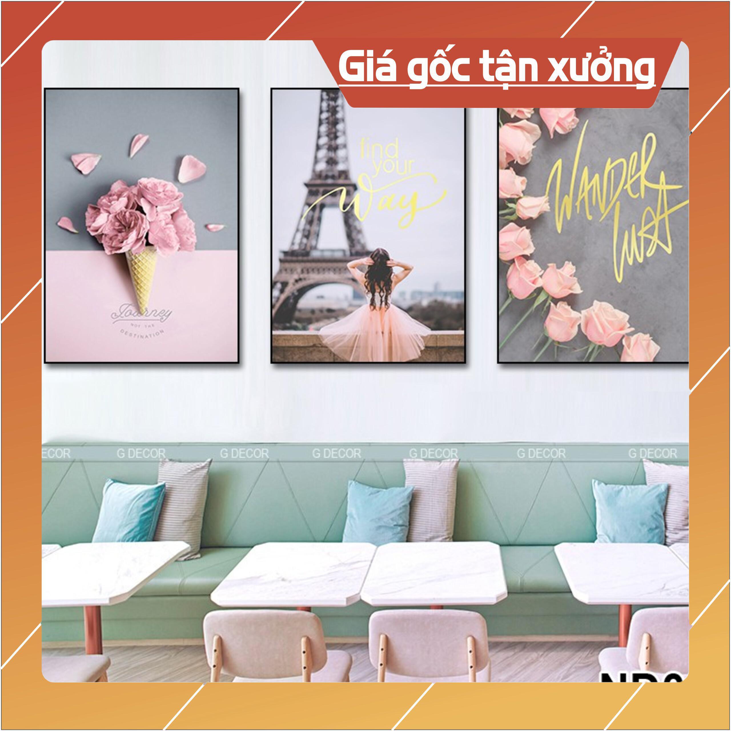 Bộ tranh treo tường phong thủy trang trí nội thất đẹp và giá gốc tại xưởng mới nhất thị trường ĐL 22 lá cây nhiệt đới thiên nhiên