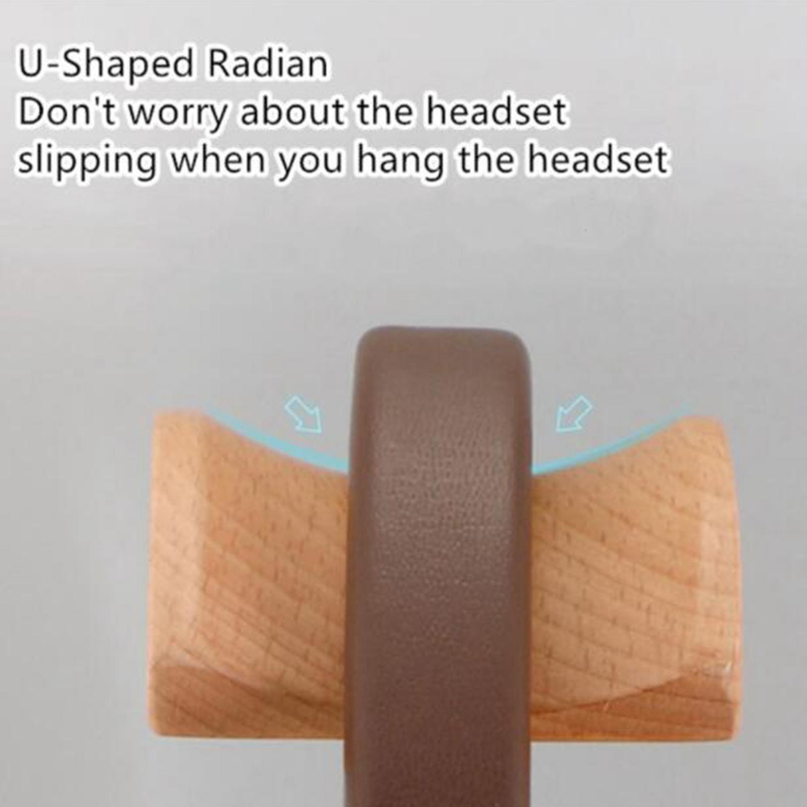 Headphone Stand Headset Holder Hanger for Desktop Organization Display