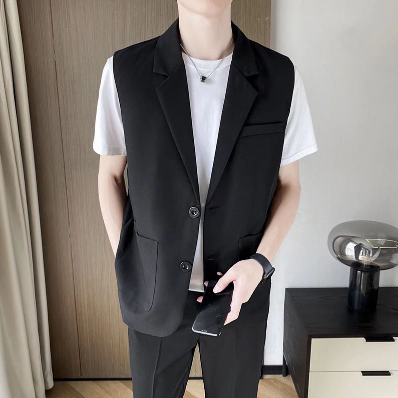 Áo Gile, Áo Gile kiểu dáng vest nam sang trọng lịch lãm, thời trang hàng thiết kế cao cấp N47