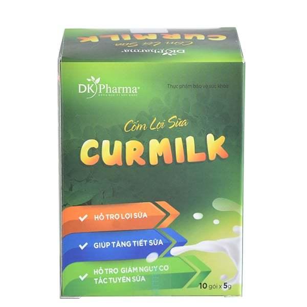 Cốm lợi sữa Curmilk dành cho Mẹ Bỉm (Hộp 10 gói)