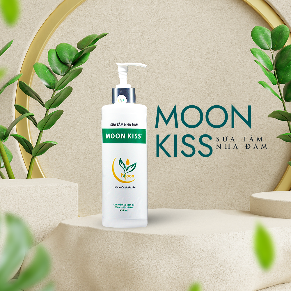 Sữa tắm Nha Đam MOON KISS Thiên Nhiên RESTEK USA