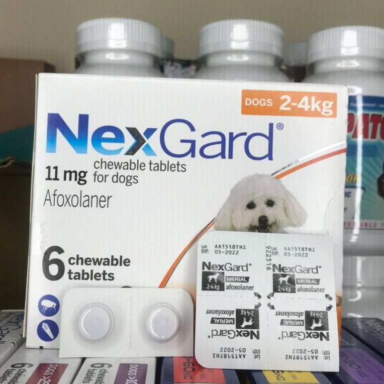 Một Viên Nexgard Ve Rận Chó 2-4Kg