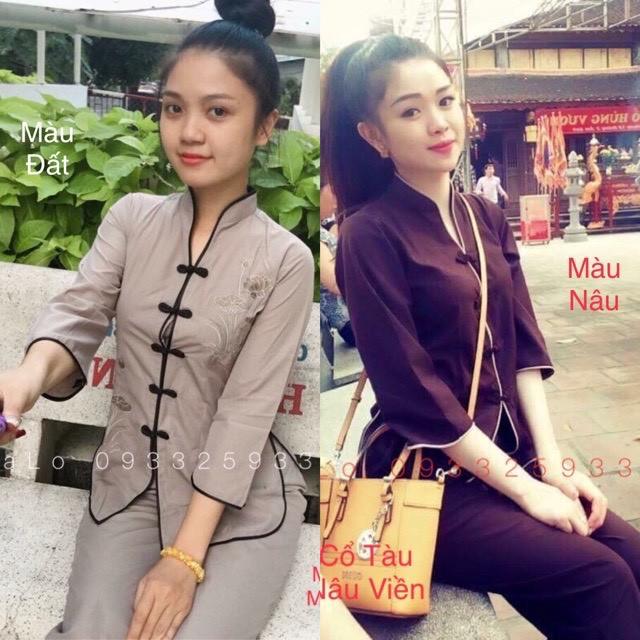 ĐỒ LAM ĐI CHÙA Cổ Tàu Viền