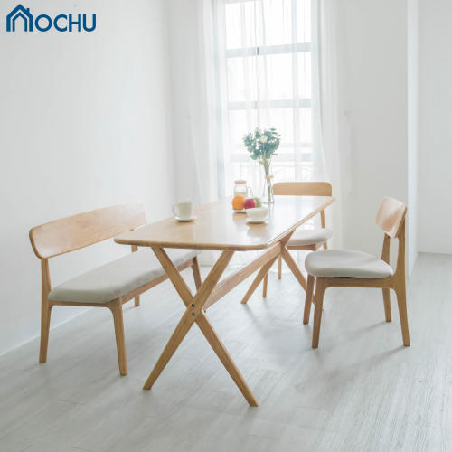 Bộ Bàn Ăn Gỗ OCHU Combo Gather Table - Natural