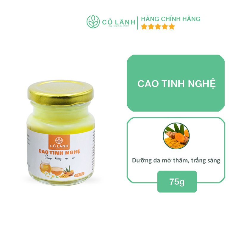 Mặt nạ cao tinh nghệ trắng da mờ thâm nám tàn nhang  75g