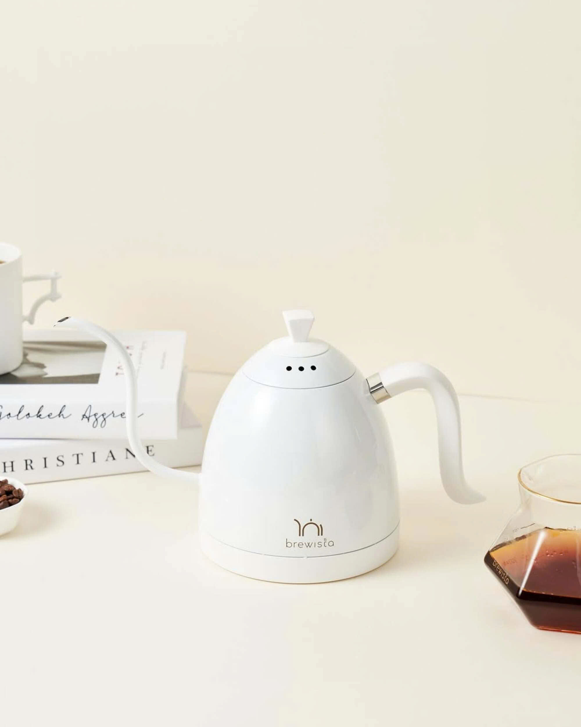 Hàng chính hãng ấm đun rót cà phê Brewista Artisan 600ml Gen 3 Pro 1500w Pure