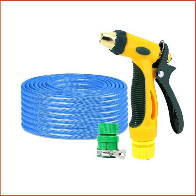 Bộ dây vòi xịt nước rửa xe,tưới cây tăng áp 3 lần 15M 206317