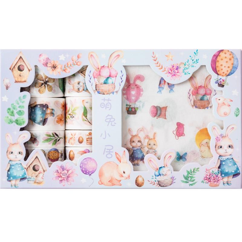 Bộ 20 món sticker, washi độc đáo dễ thương