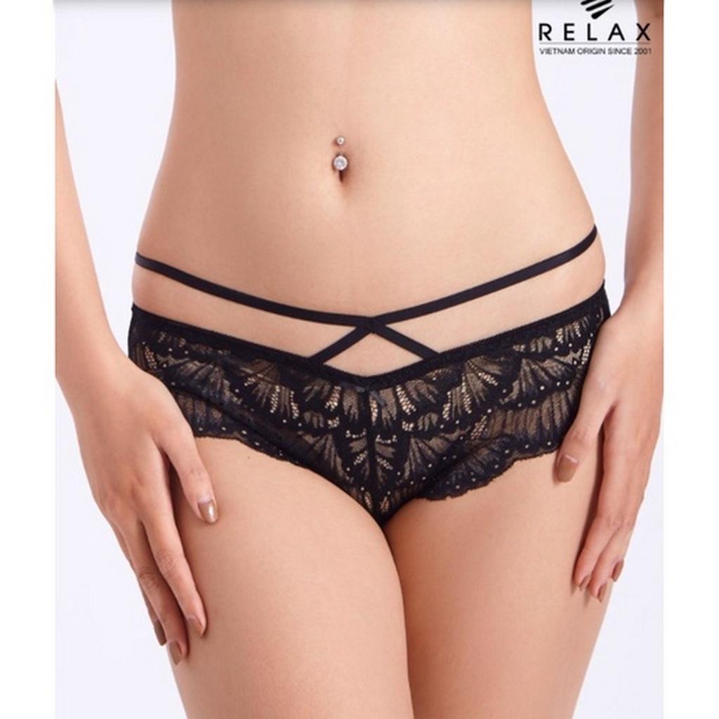 Quần lót nữ phối ren RQY001 sexy mềm mại cao cấp, quần lót thoáng mát gợi cảm tôn dáng - RELAX