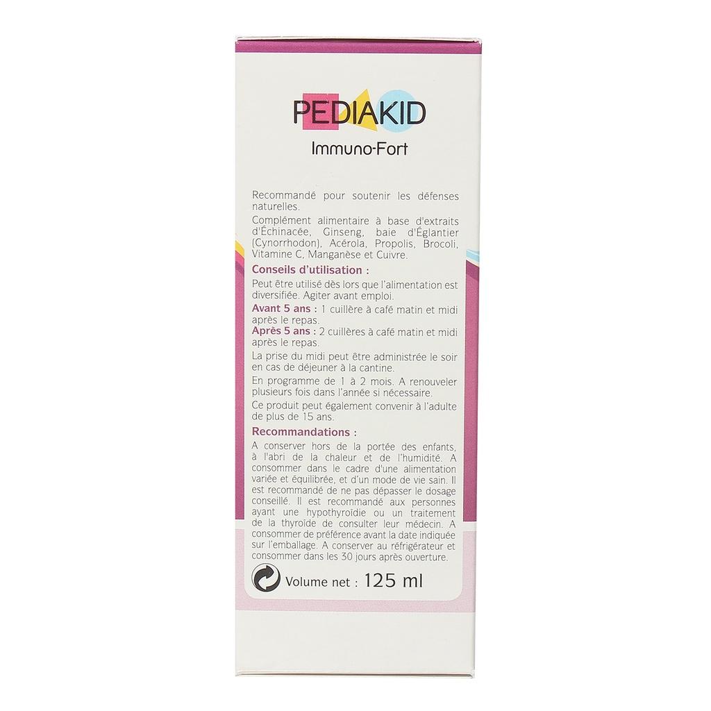 Vitamin tăng cường sức đề kháng PediaKid Immuno - Fort 125ml