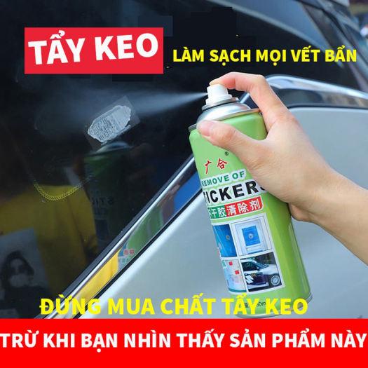 Chai vệ sinh 260ml sơn bám, băng keo trang trí nhà cửa, sticker trẻ con dán bừa bãi cho Gia đình - 250 ml