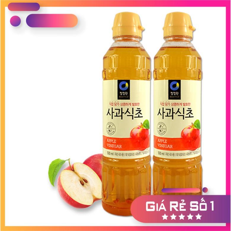 Giấm Táo Hữu Cơ Hàn Quốc DAESANG 500ml