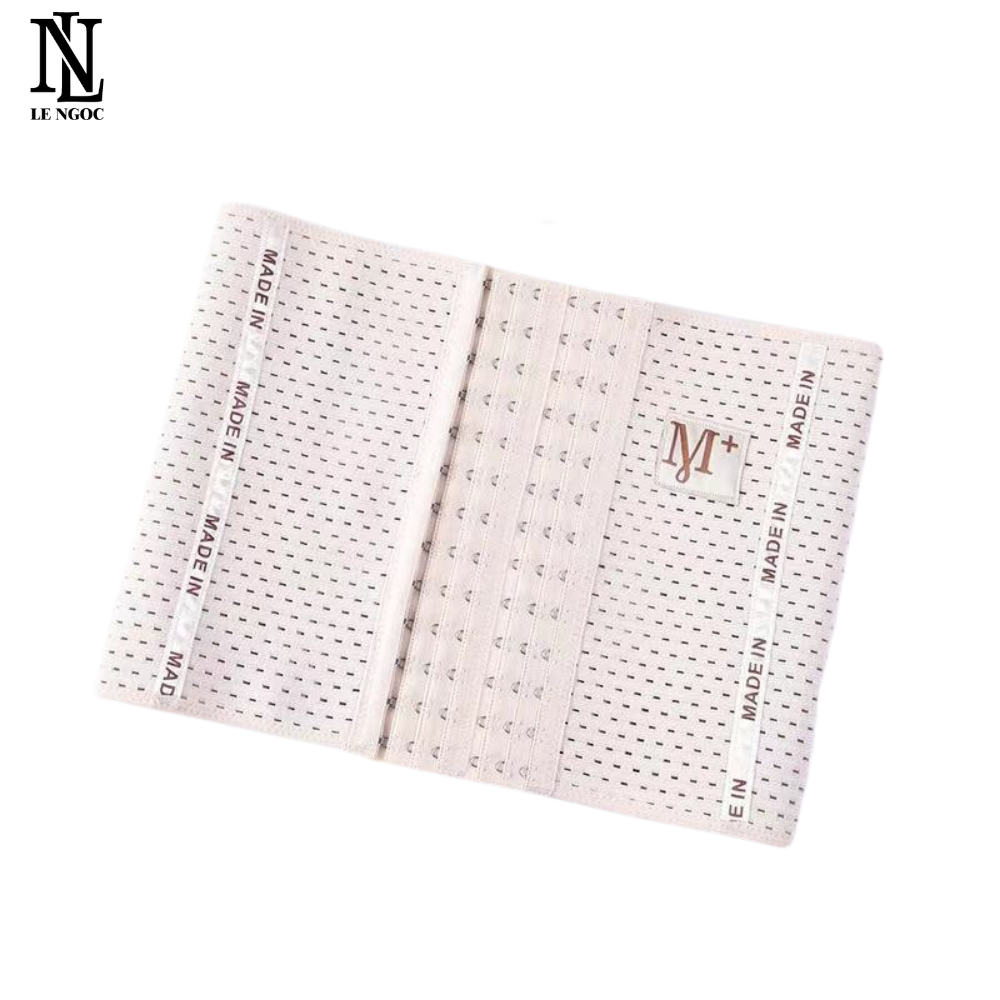 Đai nịt bụng 6 nấc, gen nịt bụng 4 thanh chống cuộn định hình giảm mỡ, tạo eo thon sau sinh-LN010