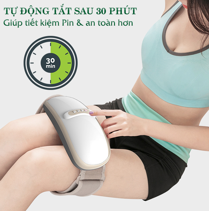 Đai Massage Bụng Nikio NK-169DC - Công Nghệ Rung Lắc Kết Hợp Hồng Ngoại Tân Tiến, Mát Xa Giảm Mỡ Thừa, Làm Săn Chắc Cơ Bụng Nhanh - Pin Sạc Tiện Lợi - Màu vàng