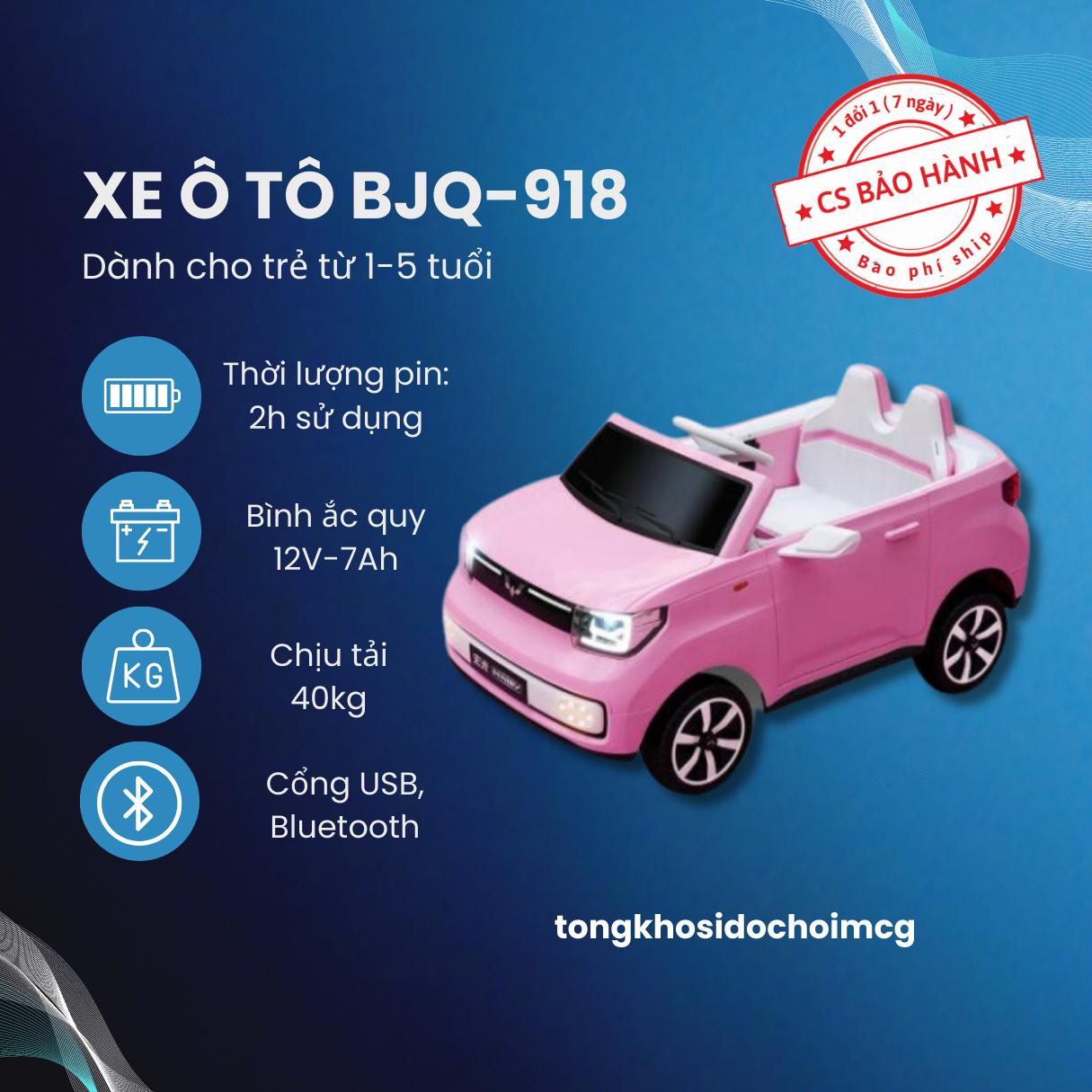 Siêu xe ô tô điều khiển từ xa cho bé Mã BDQ918