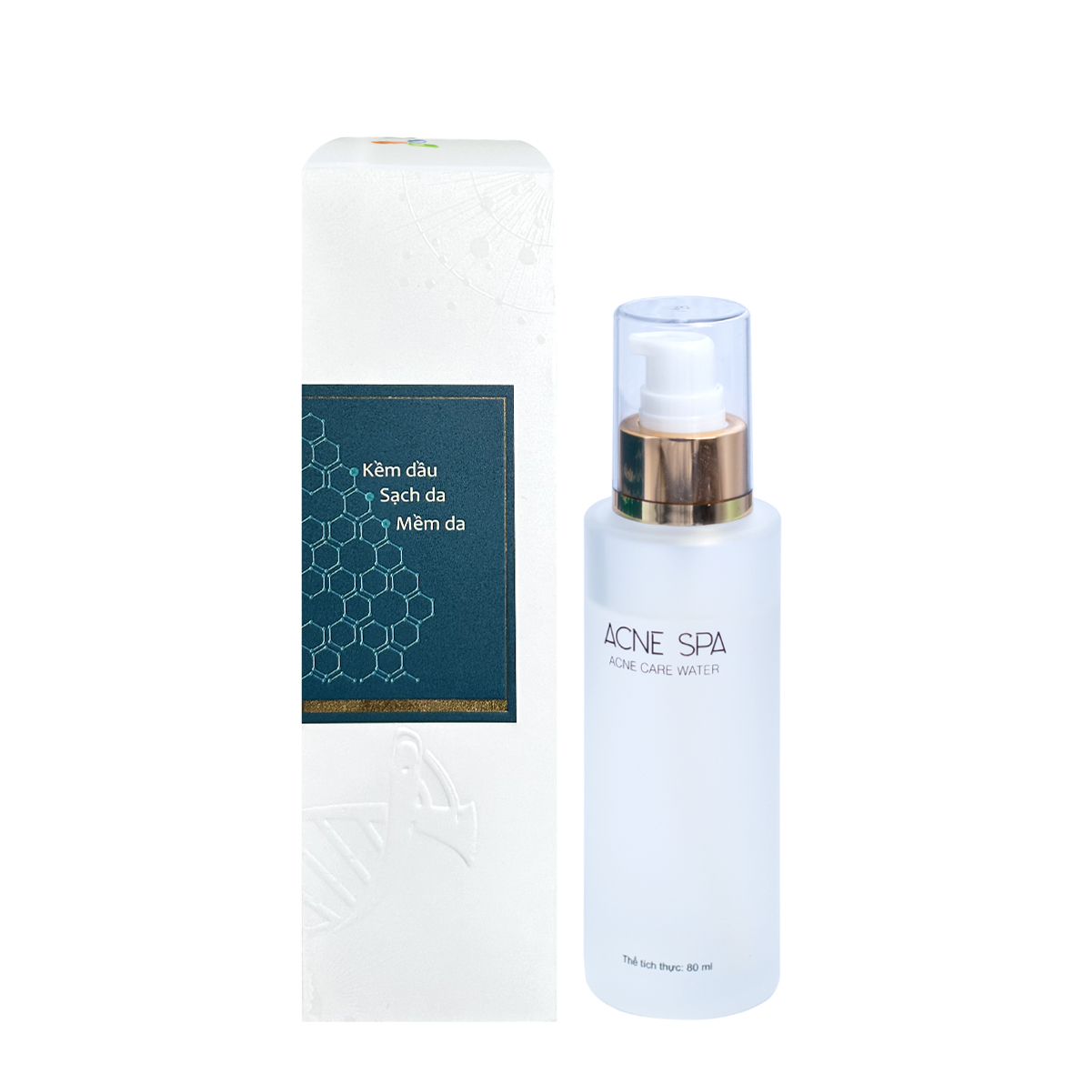 Nước hoa hồng làm sạch nhờn Acne Spa Acne Care Water - 80ml - Làm sáng da và cân bằng độ nhờn trên da