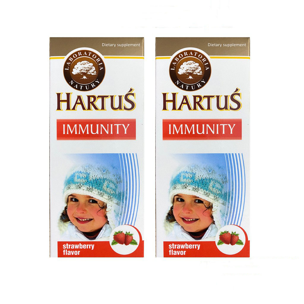 Hartus Immunity Hỗ Trợ Miễn Dịch & Tăng Cường Sức Đề Kháng, Giúp Bé Khỏe Mạnh Tự Nhiên, Phát triển toàn diện - Phù hợp cho trẻ từ 4 tháng tuổi - Sản phẩm nhập khẩu chính hãng, uy tín, an toàn